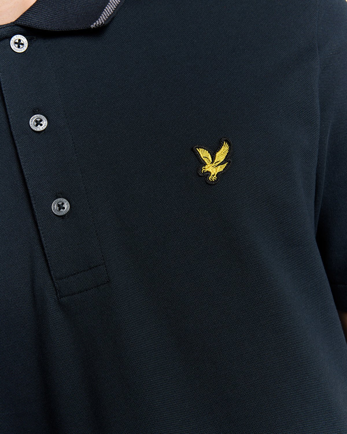 Birdseye Tipped Polo Shirt
