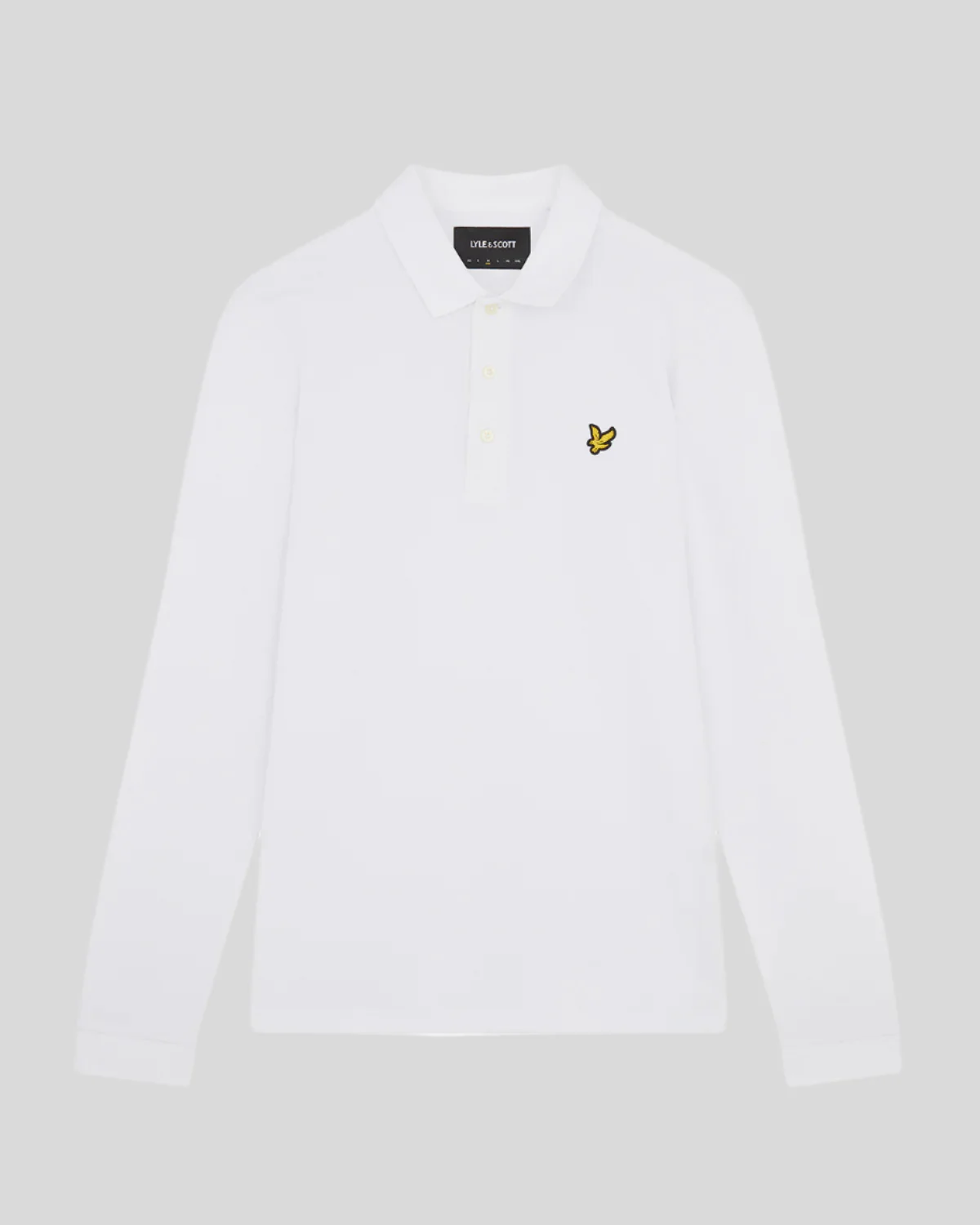 Long Sleeve Cotton Polo Shirt