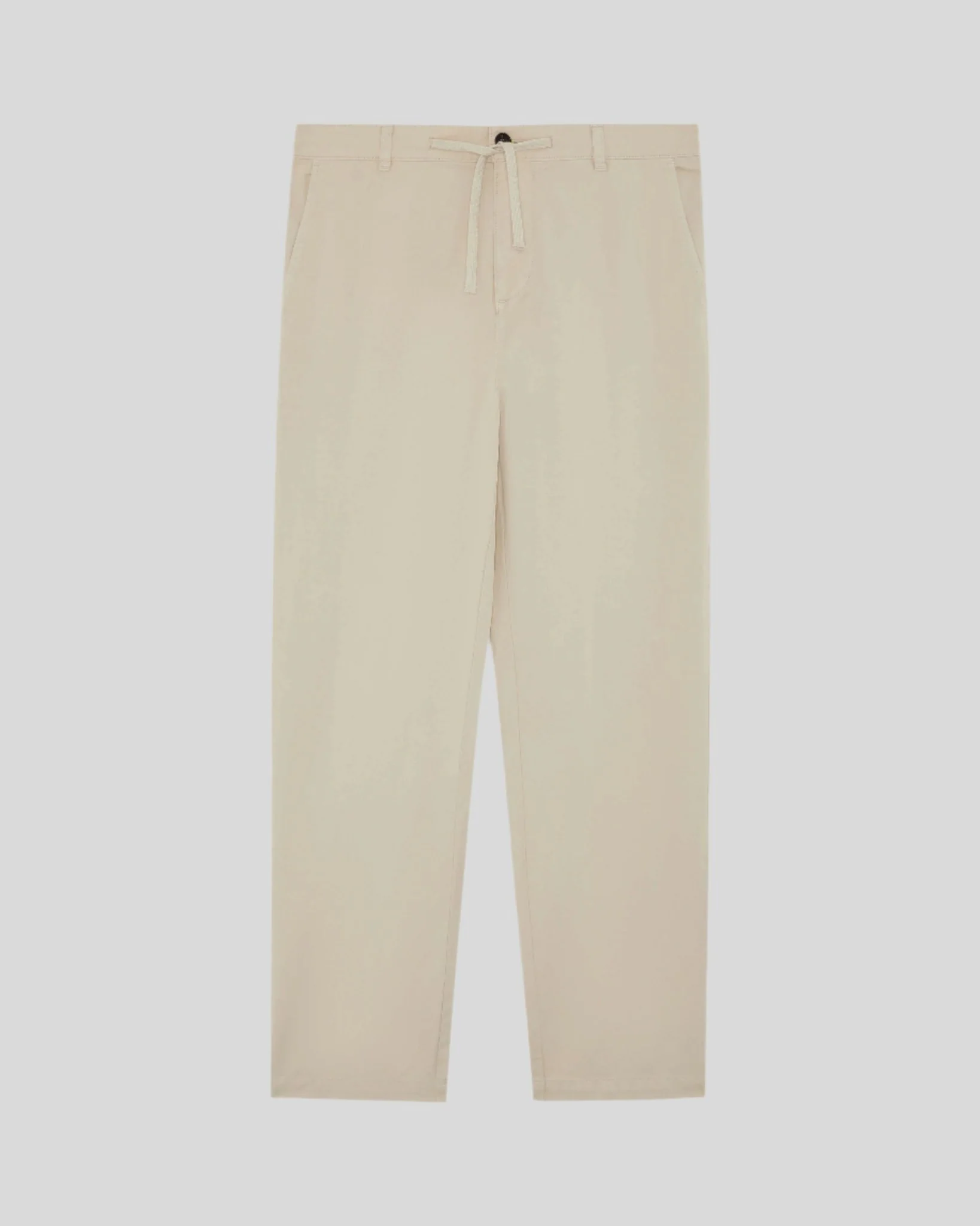 Drawstring Tapered Chino