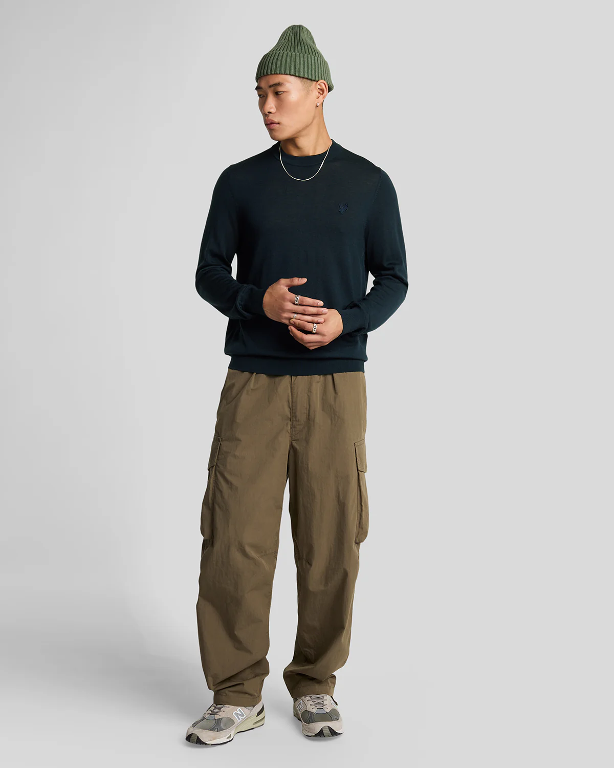 Merino Wool Crew Neck Jumper