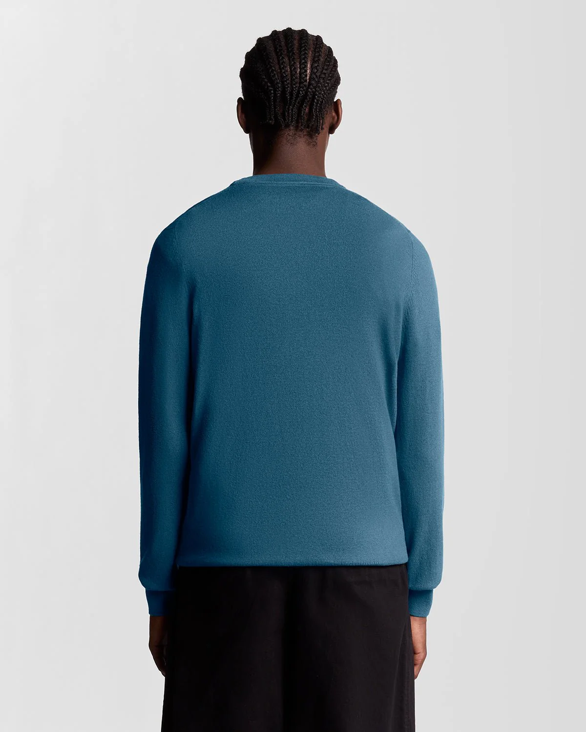 Cotton Merino Crew Neck Jumper