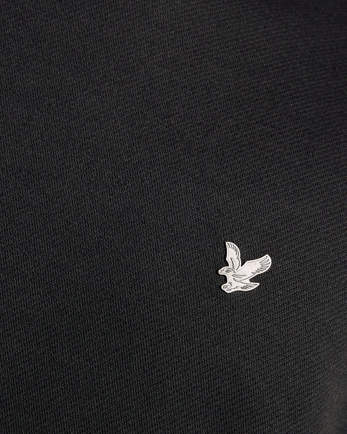 Diagonal Weave Crew Neck Sweatshirt