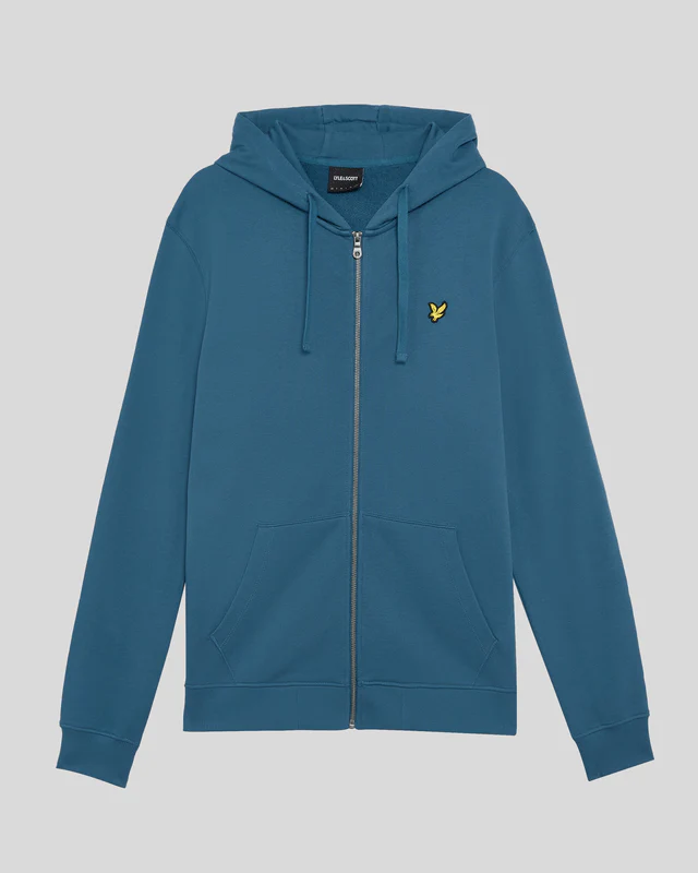 Loopback Cotton Full Zip Hoodie