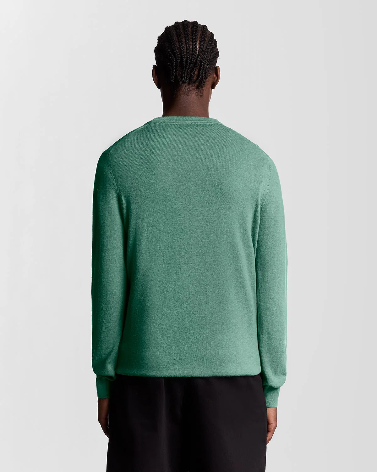 Cotton Merino Crew Neck Jumper