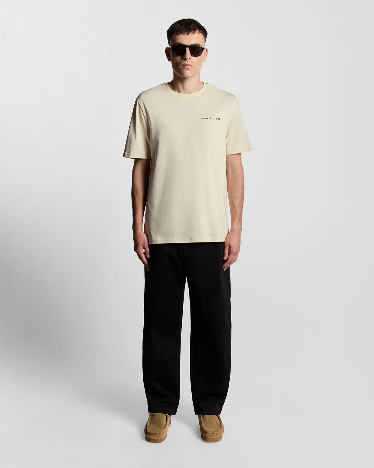 Script Logo Cotton Crew Neck T-Shirt