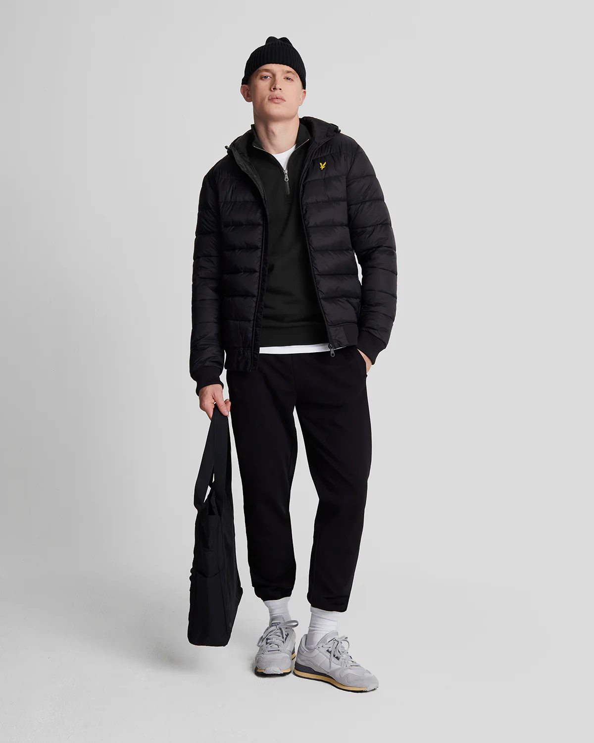 Cotton Loopback 1/4 Zip Sweatshirt