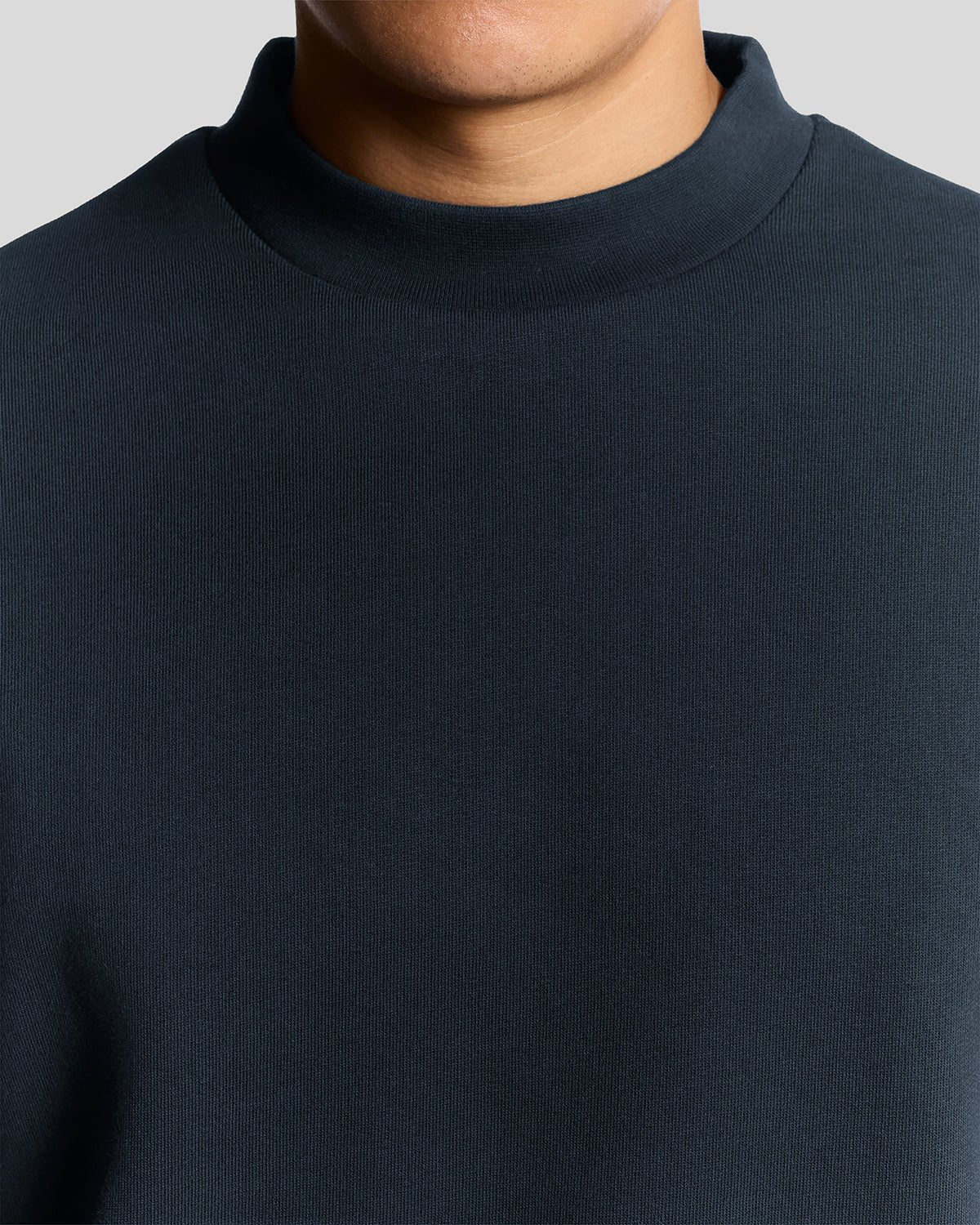 Half Raglan Sleeve Panneled Sweatshirt