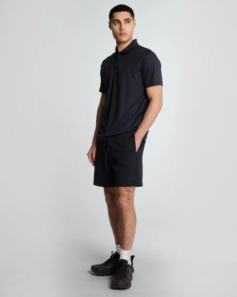 Twill Interlock Sweat Shorts