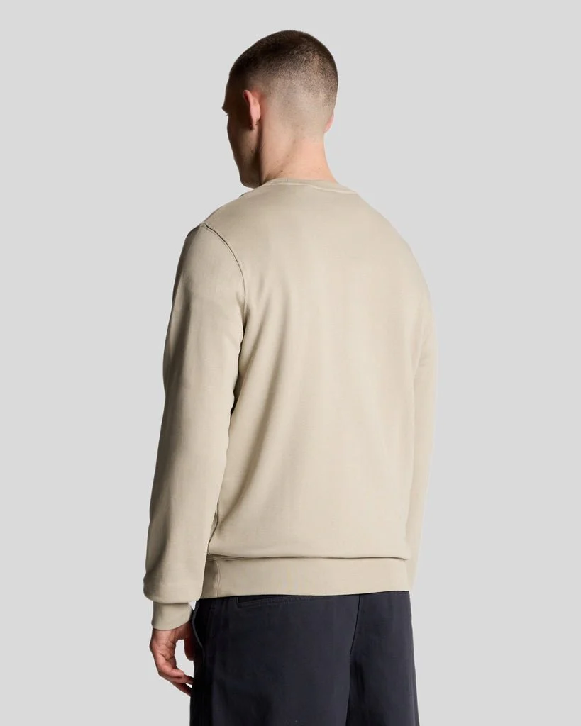 Superfine Cotton Crew Neck Sweatshirt