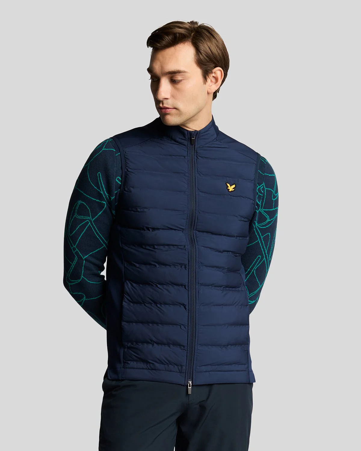 Golf Hybrid Quilted Gilet