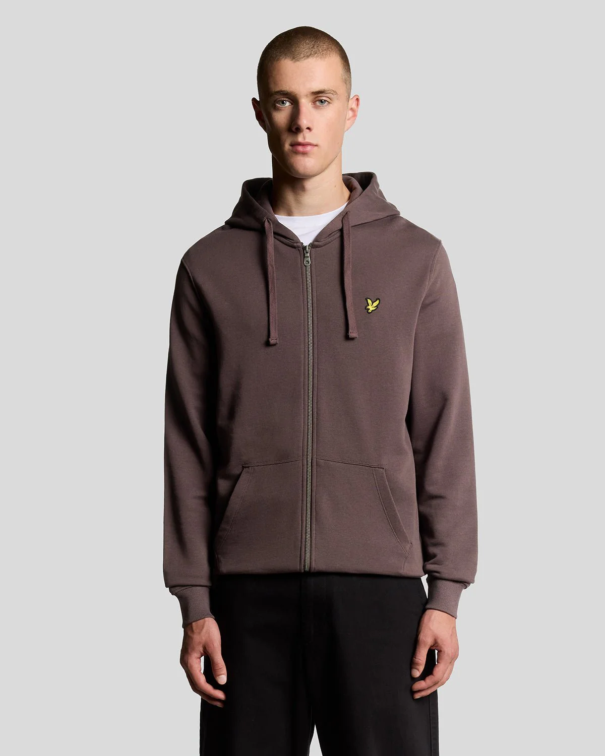 Loopback Cotton Full Zip Hoodie