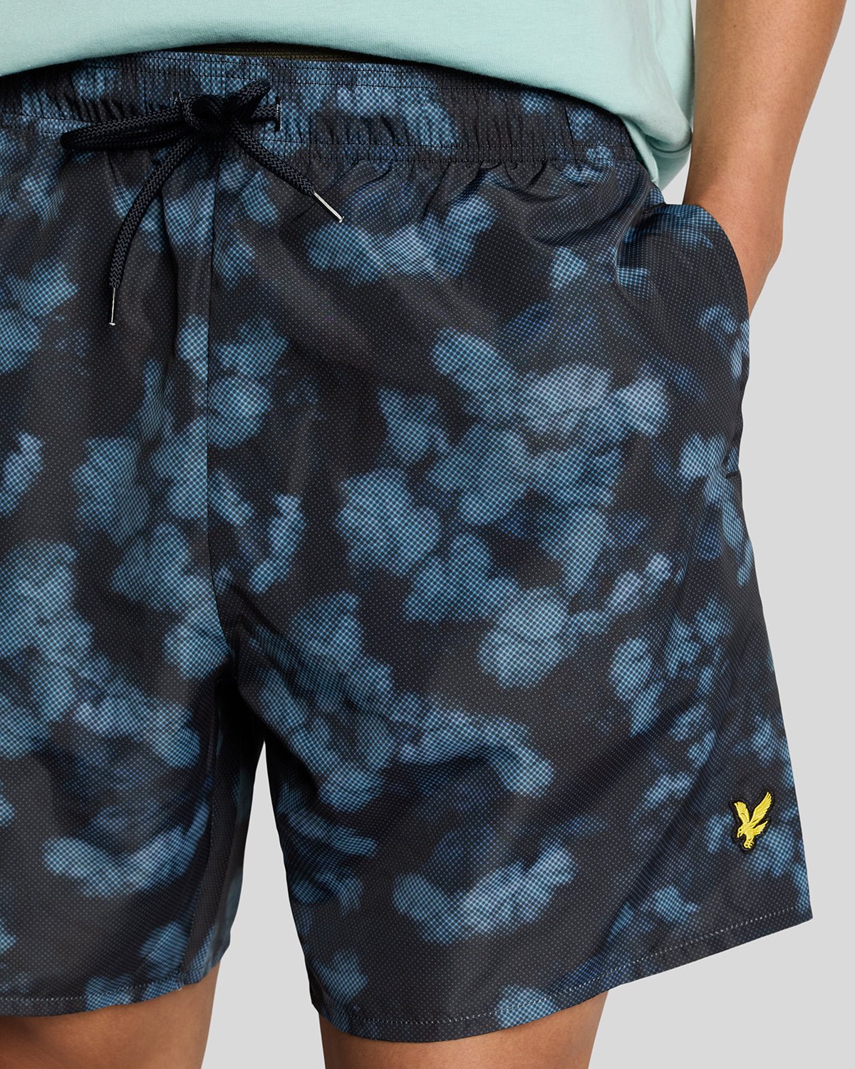 Digital Floral Print Swim Short