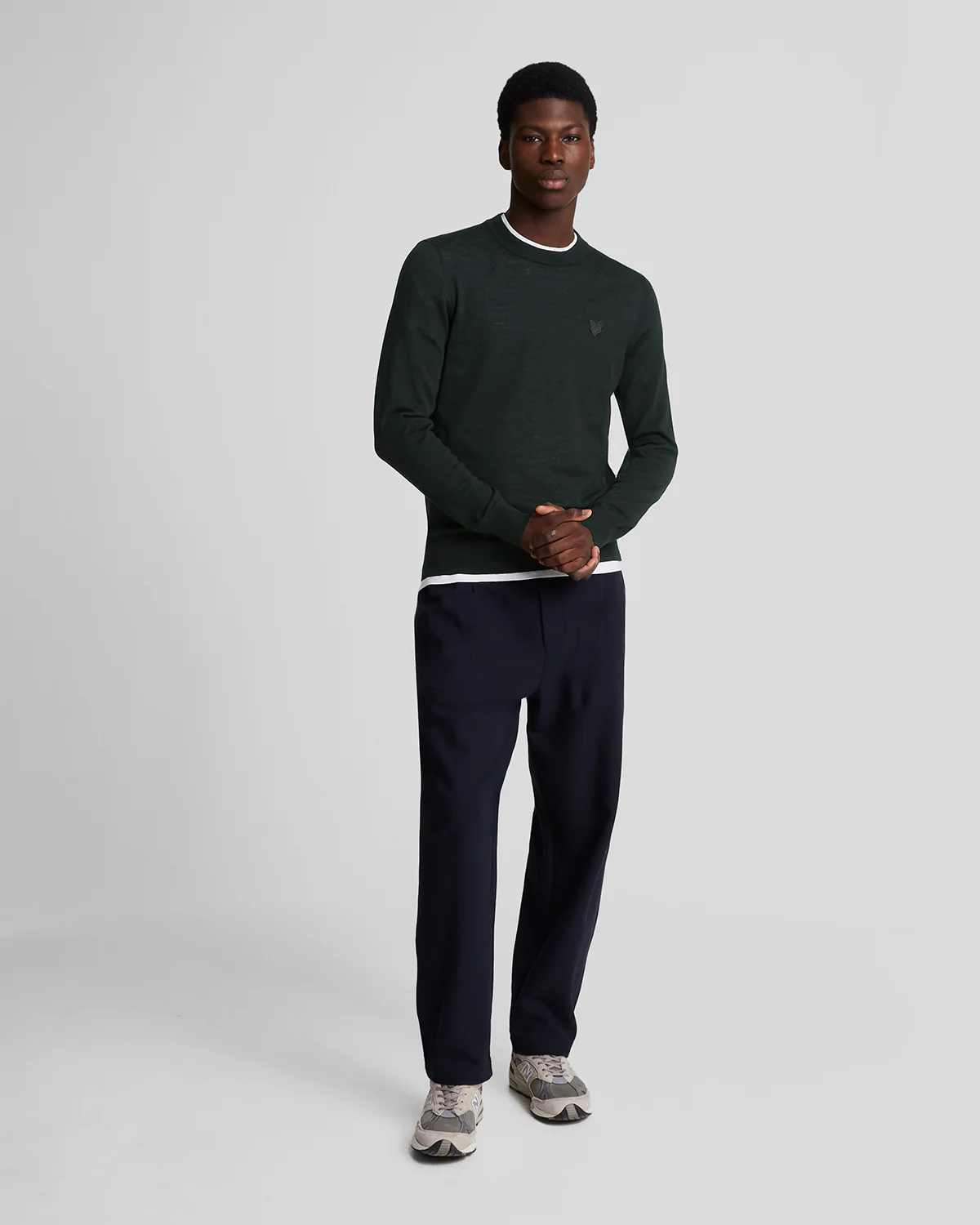 Merino Wool Crew Neck Jumper