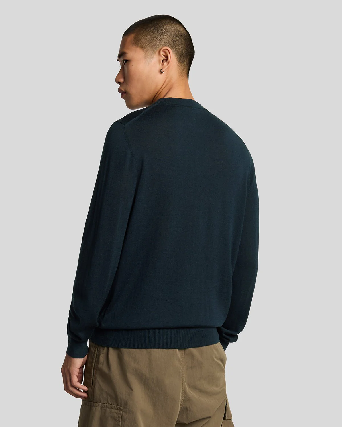 Merino Wool Crew Neck Jumper