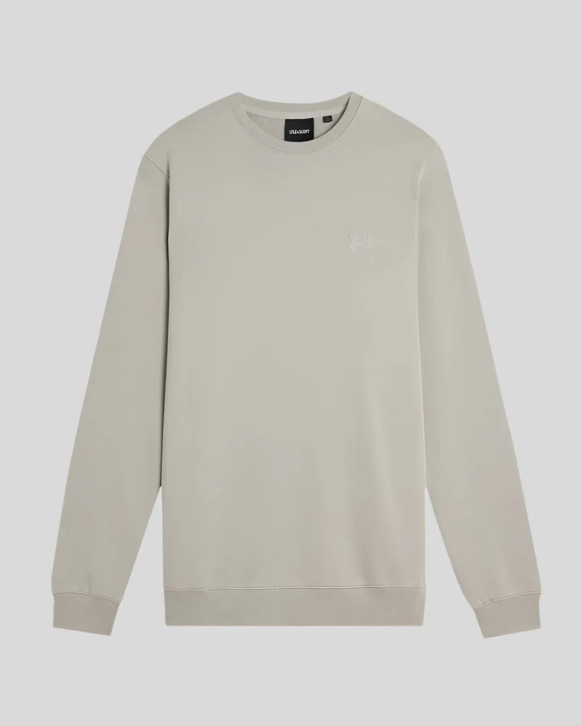 Superfine Cotton Crew Neck Sweatshirt