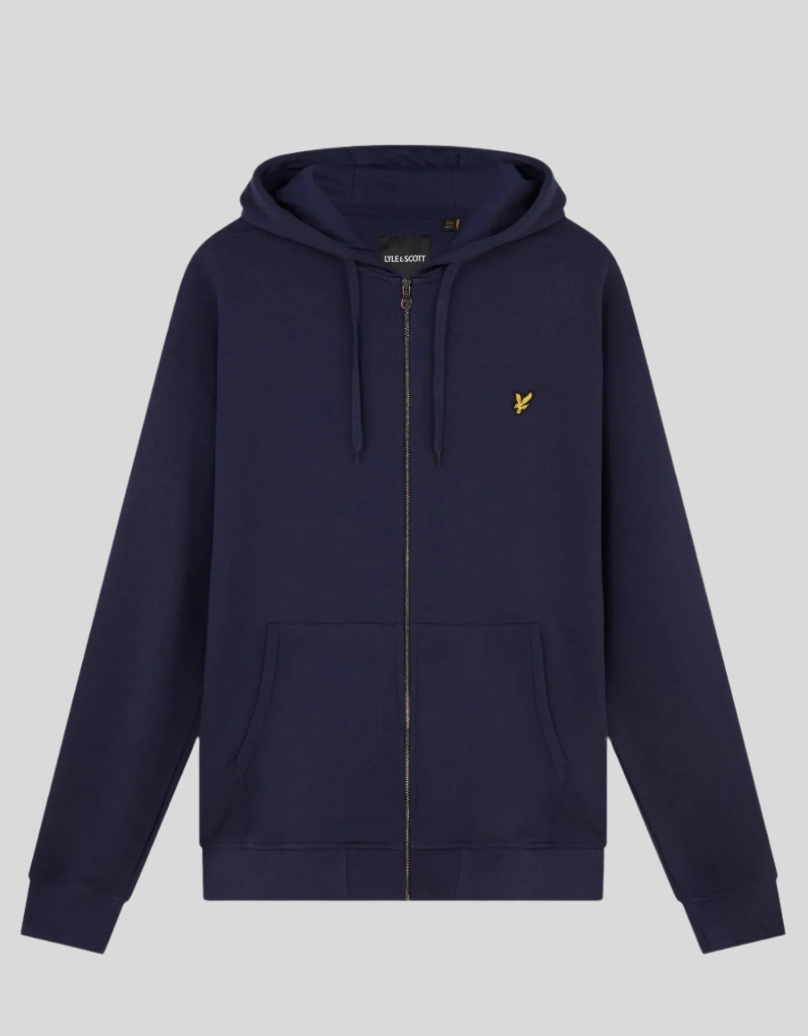 Loopback Cotton Full Zip Hoodie