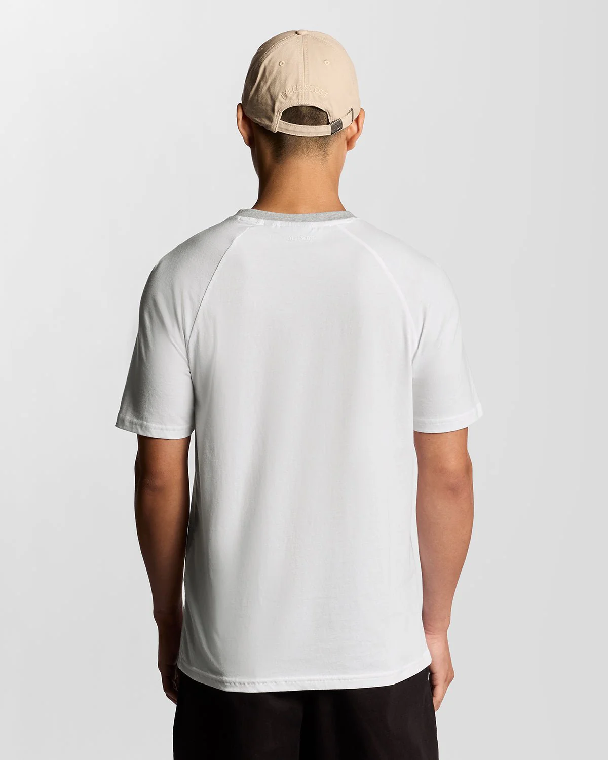 Half Raglan Cotton T-Shirt