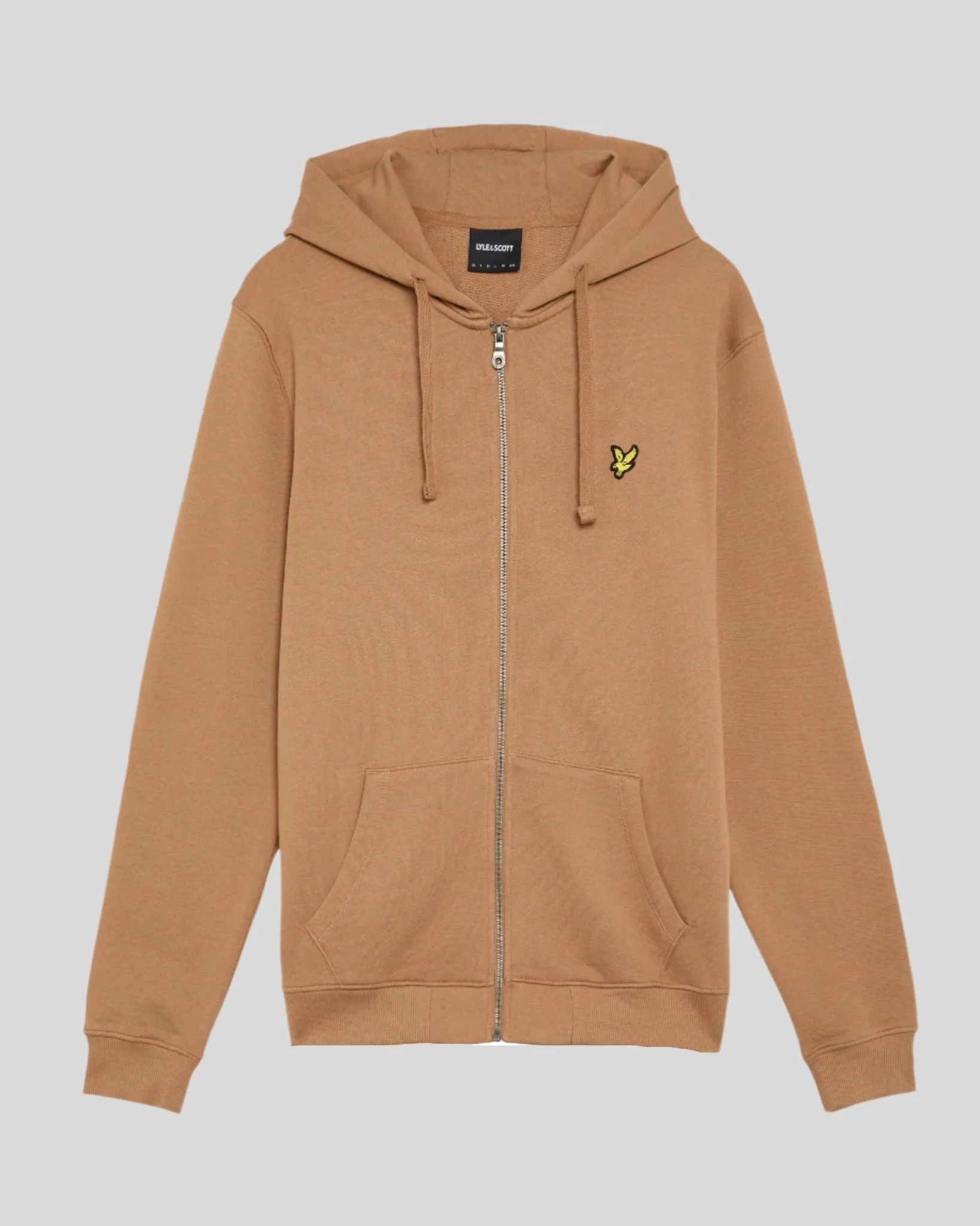 Loopback Cotton Full Zip Hoodie