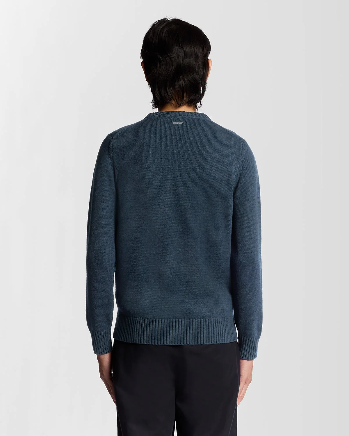 Wool Blend Crew Neck Jumper