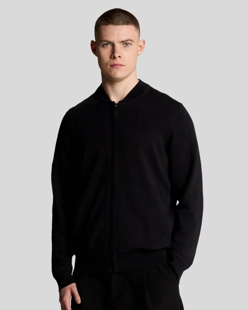 Cargo Bomber Collar Cardigan