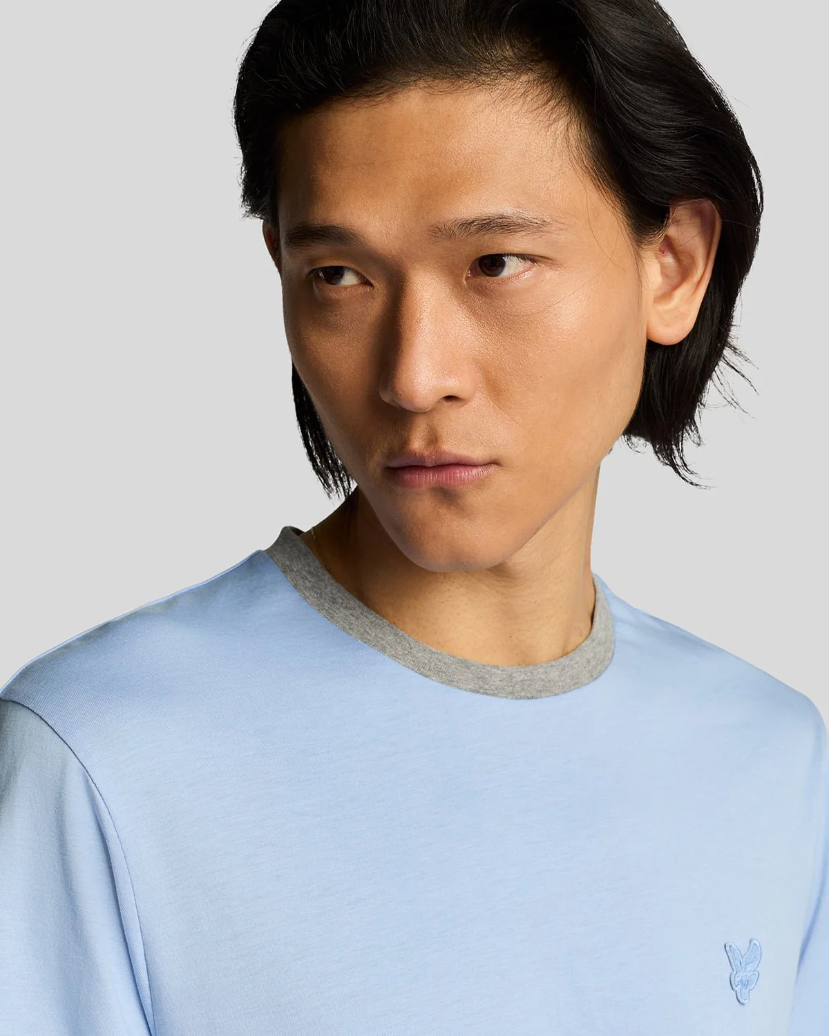 Superfine Cotton Contrast T-Shirt