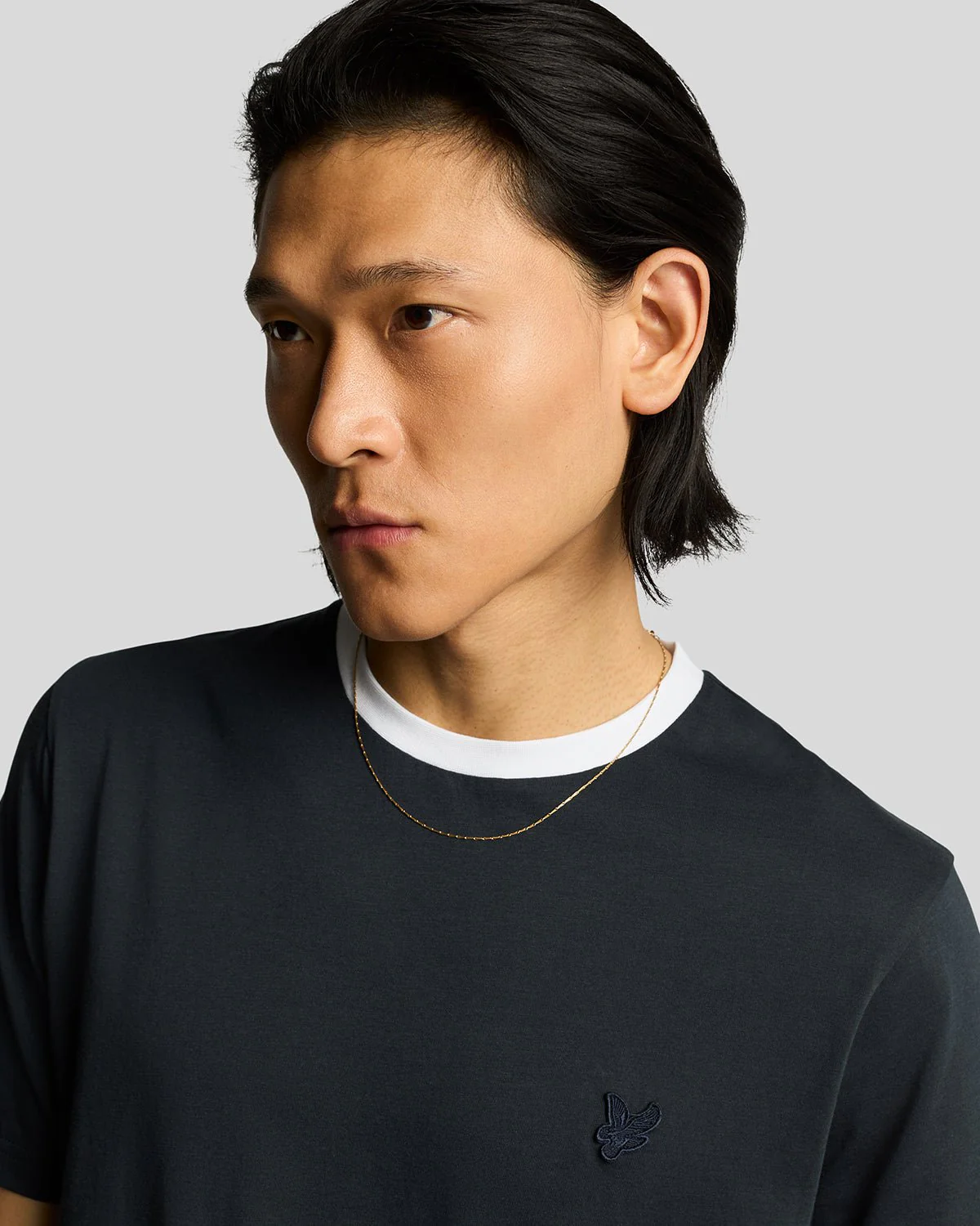 Superfine Cotton Contrast T-Shirt