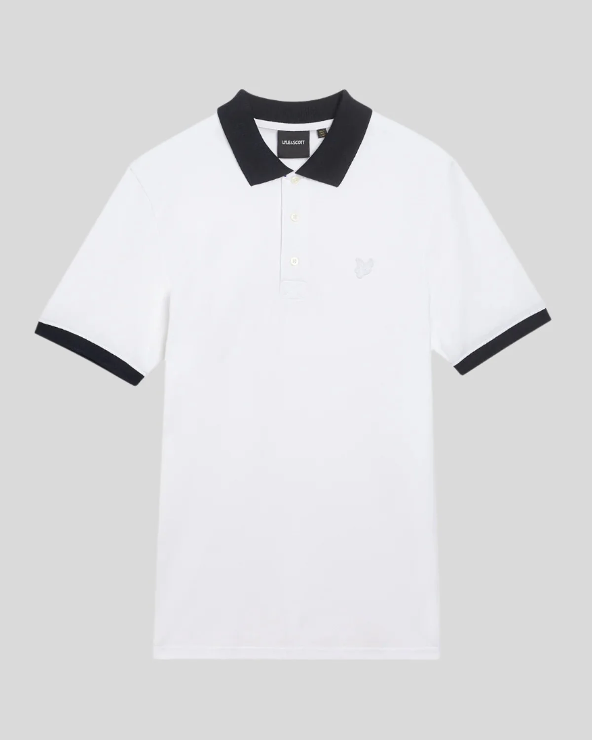 Superfine Cotton Contrast Polo Shirt
