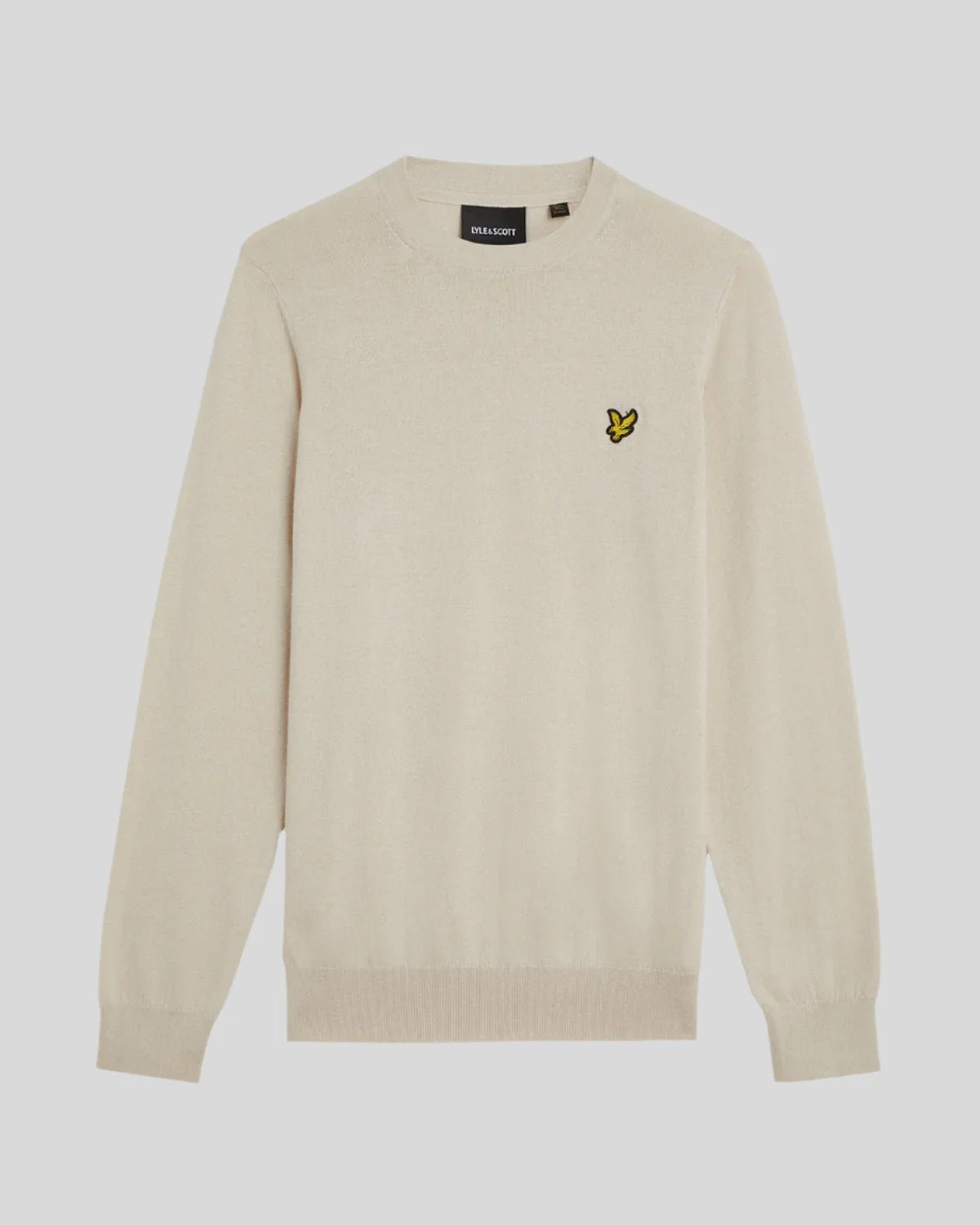 Cotton Merino Crew Neck Jumper