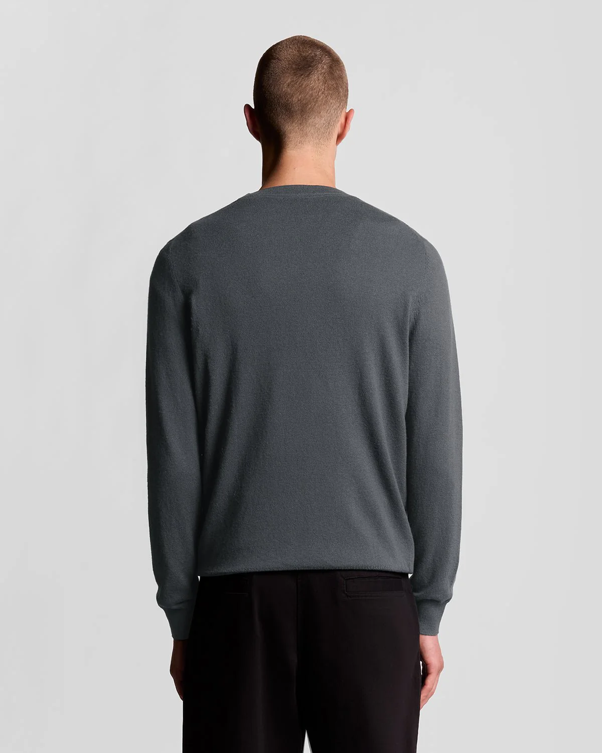 Cotton Merino Crew Neck Jumper