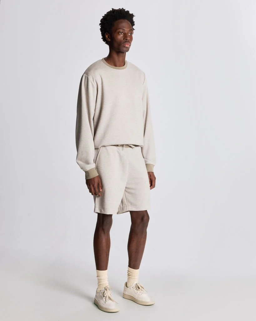 Two Tone Sweat Shorts