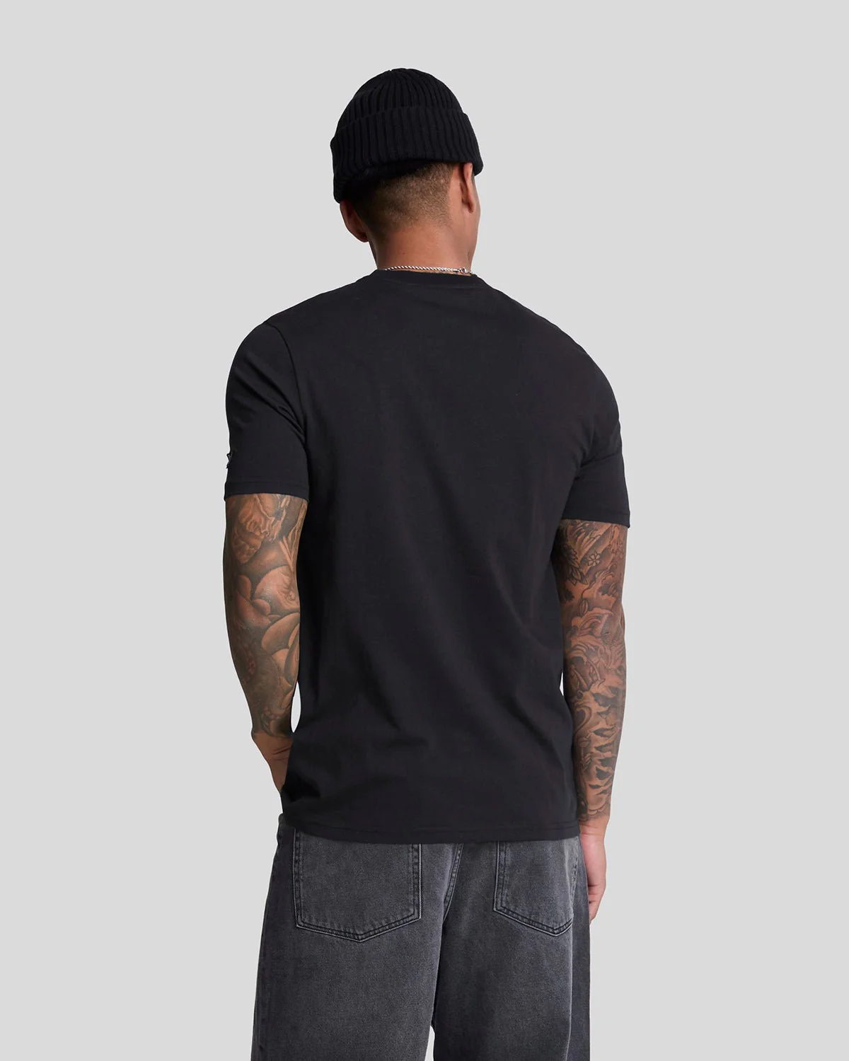 Embroidered Logo Cotton T-Shirt