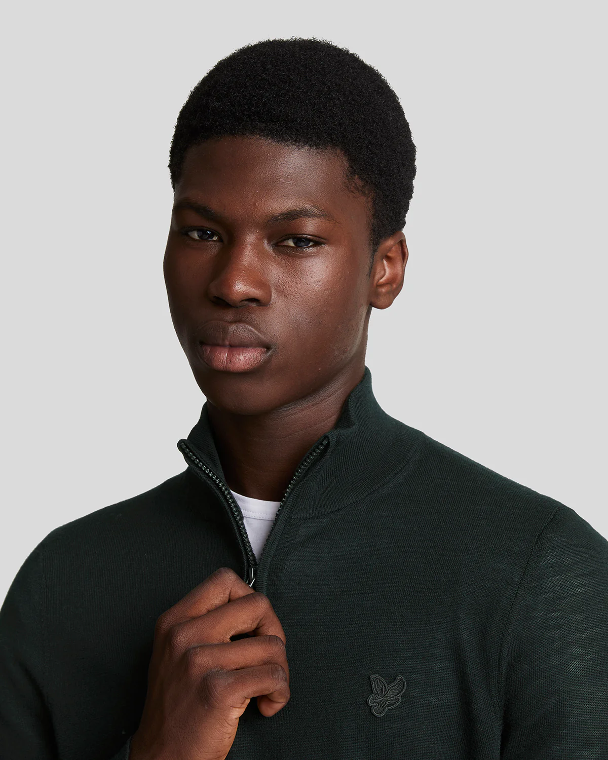 Merino Wool 1/4 Zip Jumper