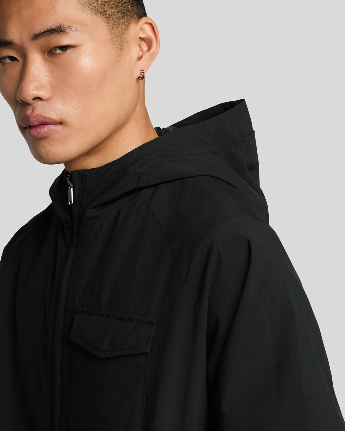 Hooded Transitional Jacket