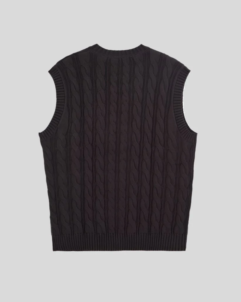 Friends of Feathers Golf Cable Knitted Tank Top