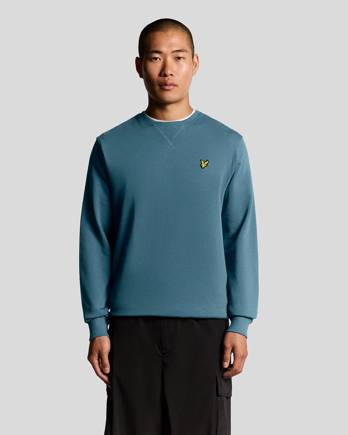 Cotton Crew Neck Sweatshirt