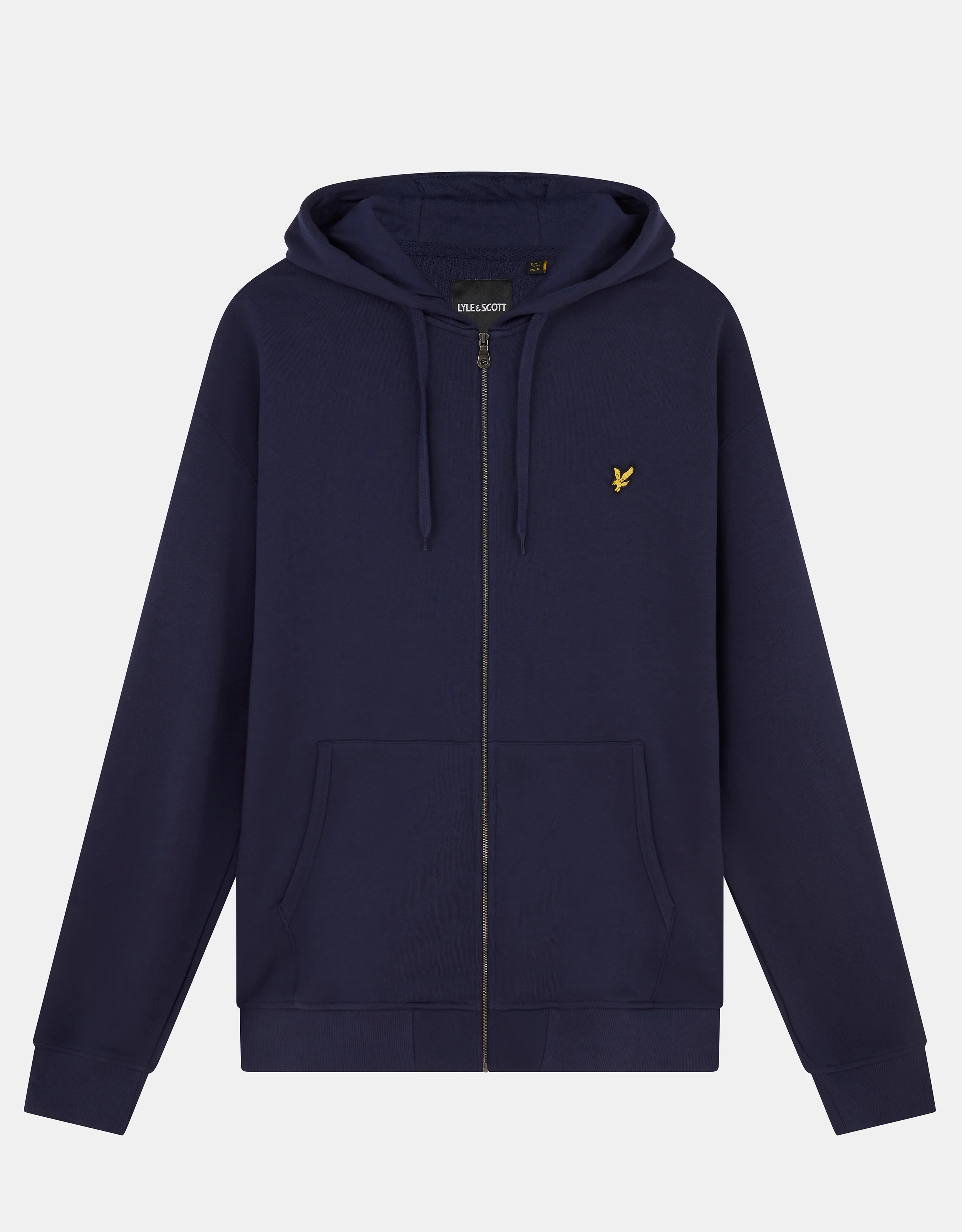 Loopback Cotton Full Zip Hoodie