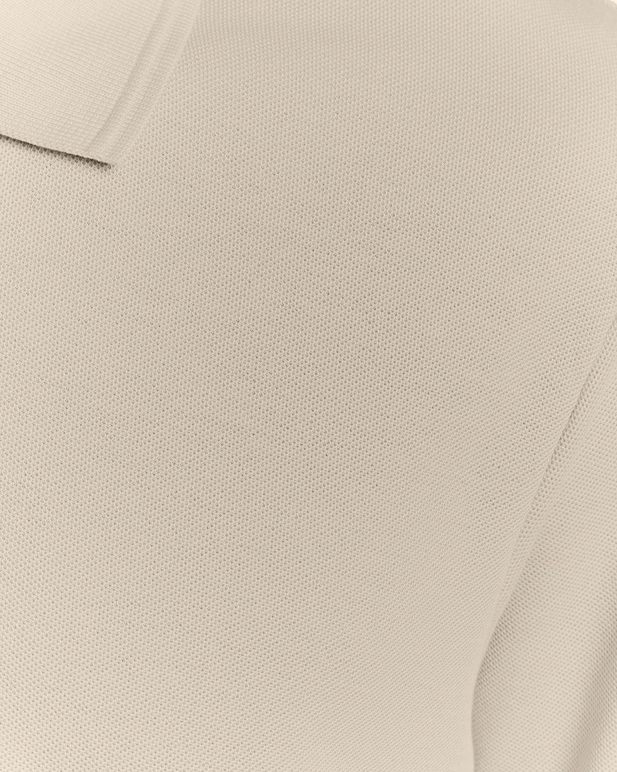 Ottoman Half Zip Polo Shirt