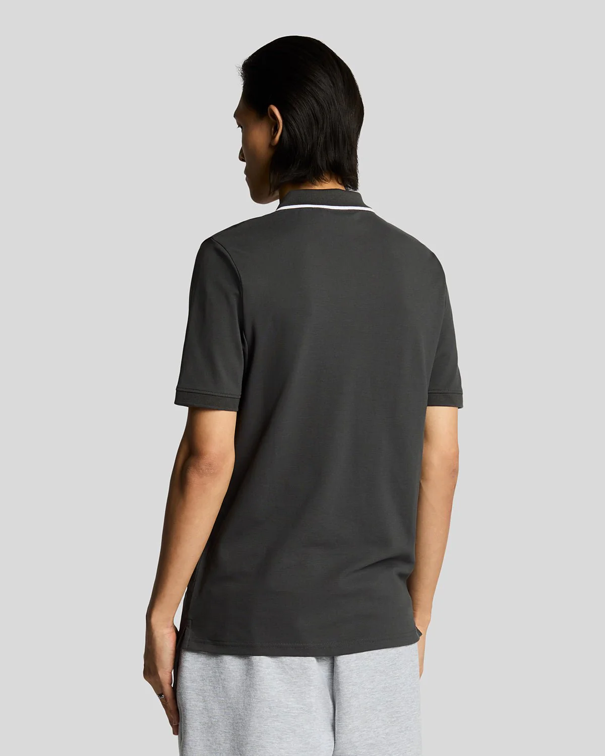 Superfine Cotton Tipped Polo Shirt