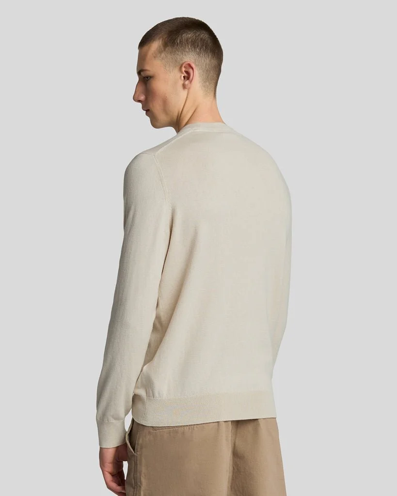 Cotton Merino Crew Neck Jumper