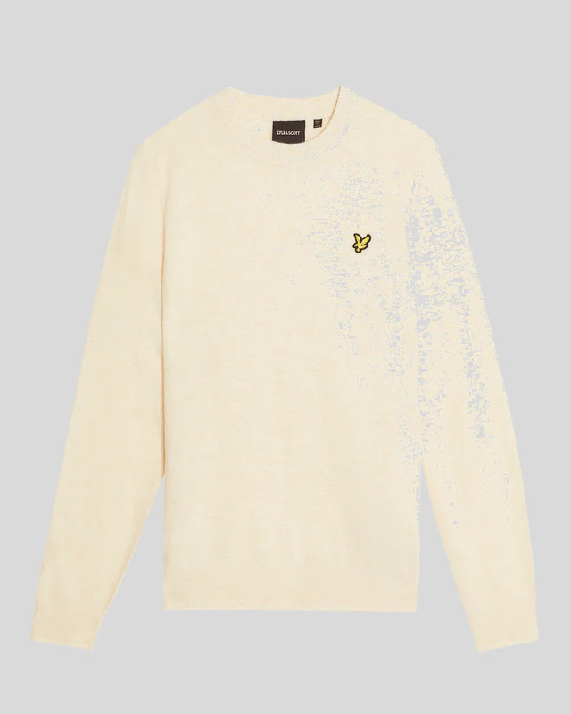 Lambswool Blend Crew Neck Jumper