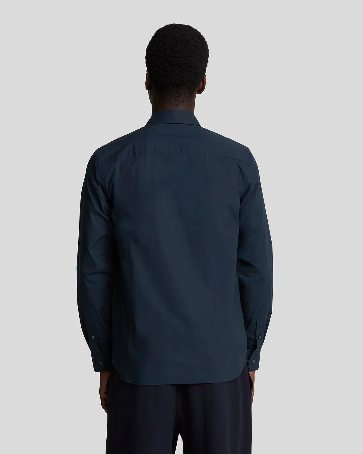 Stretch Fabric Poplin Shirt