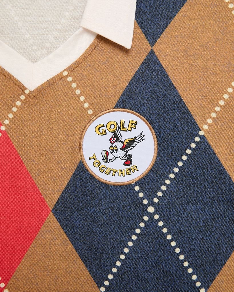 Revere Argyle Golf Polo Shirt