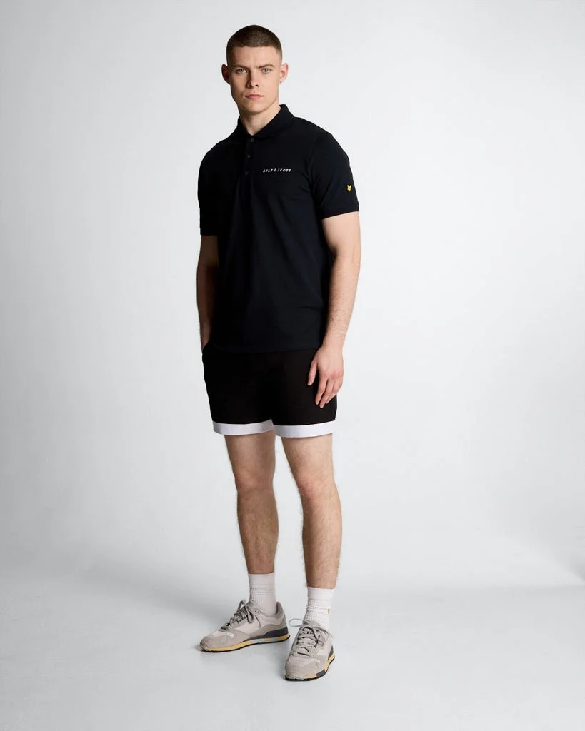 Contrast Hem Swim Shorts