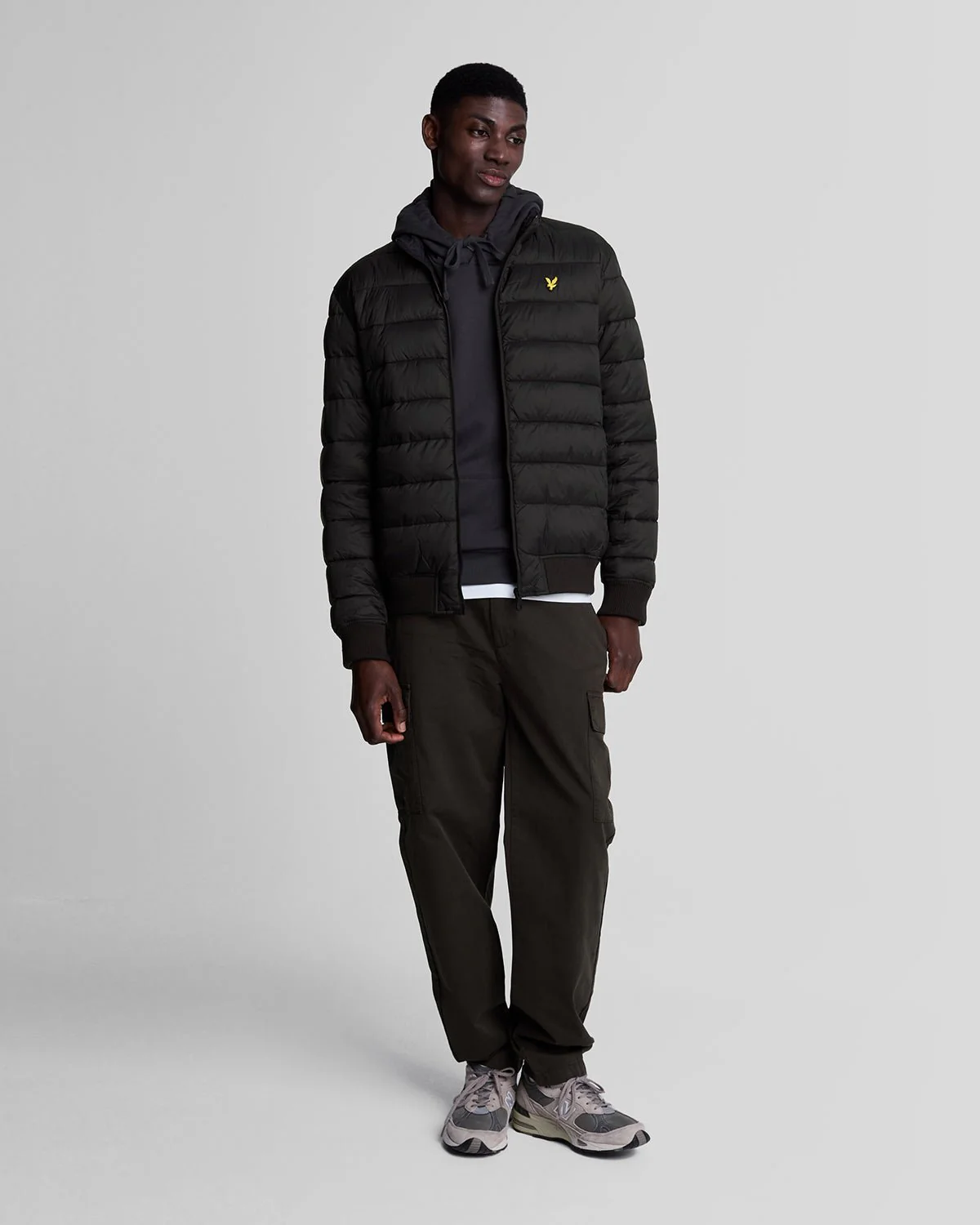 Funnel Neck Puffer Jacket
