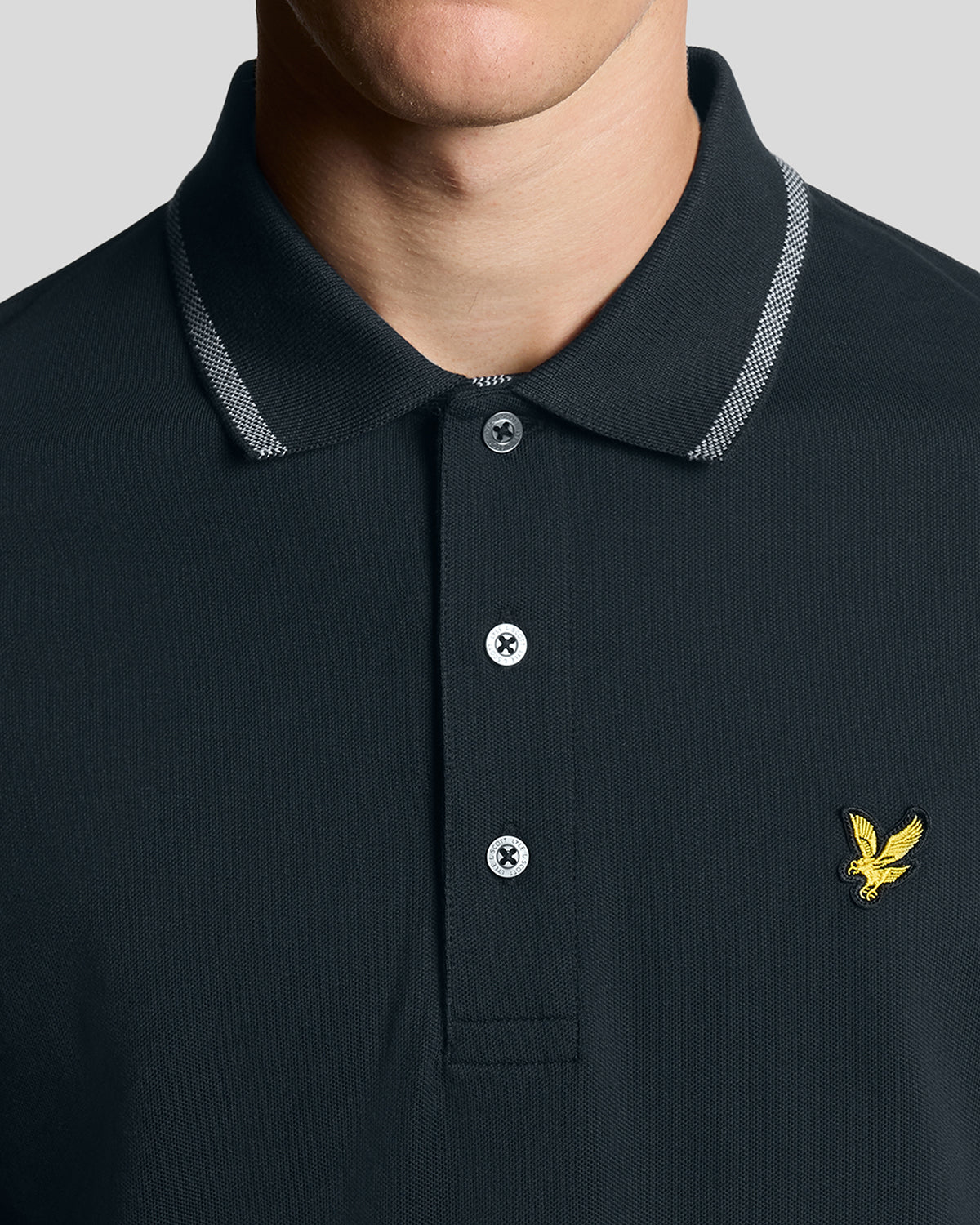 Birdseye Tipped Polo Shirt