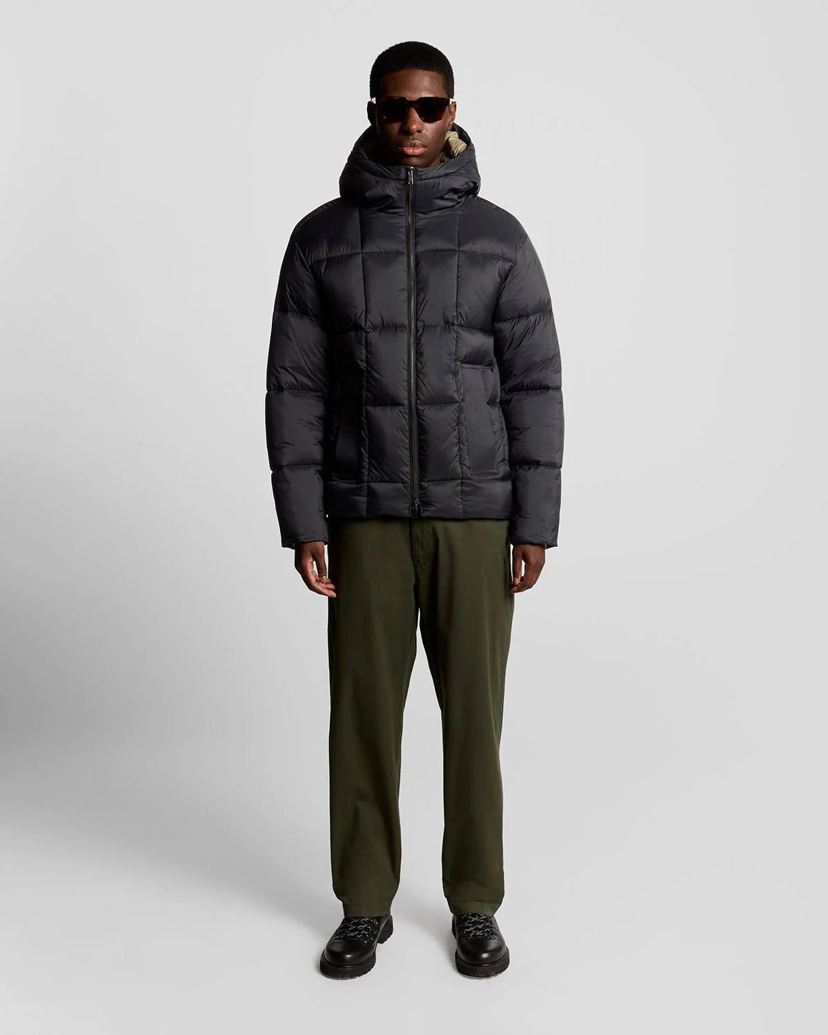 Square Cocoon Puffer Jacket
