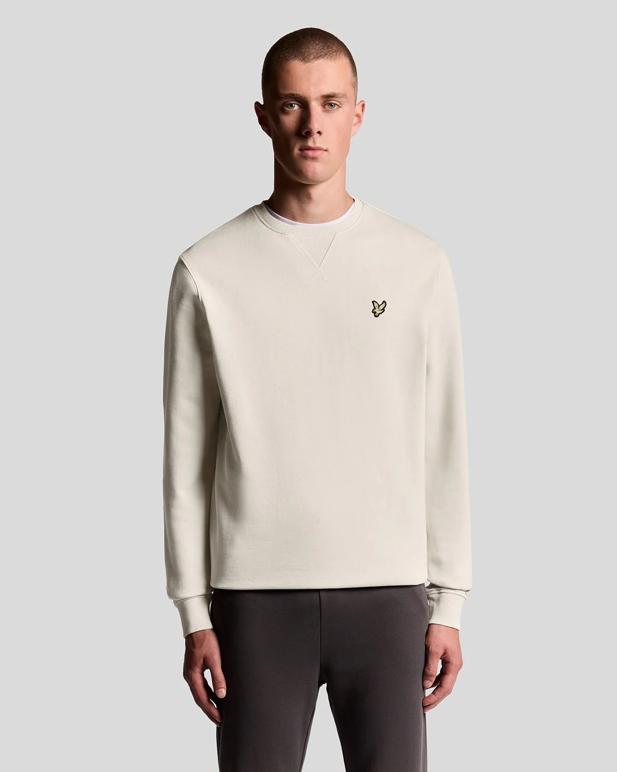 Cotton Crew Neck Sweatshirt