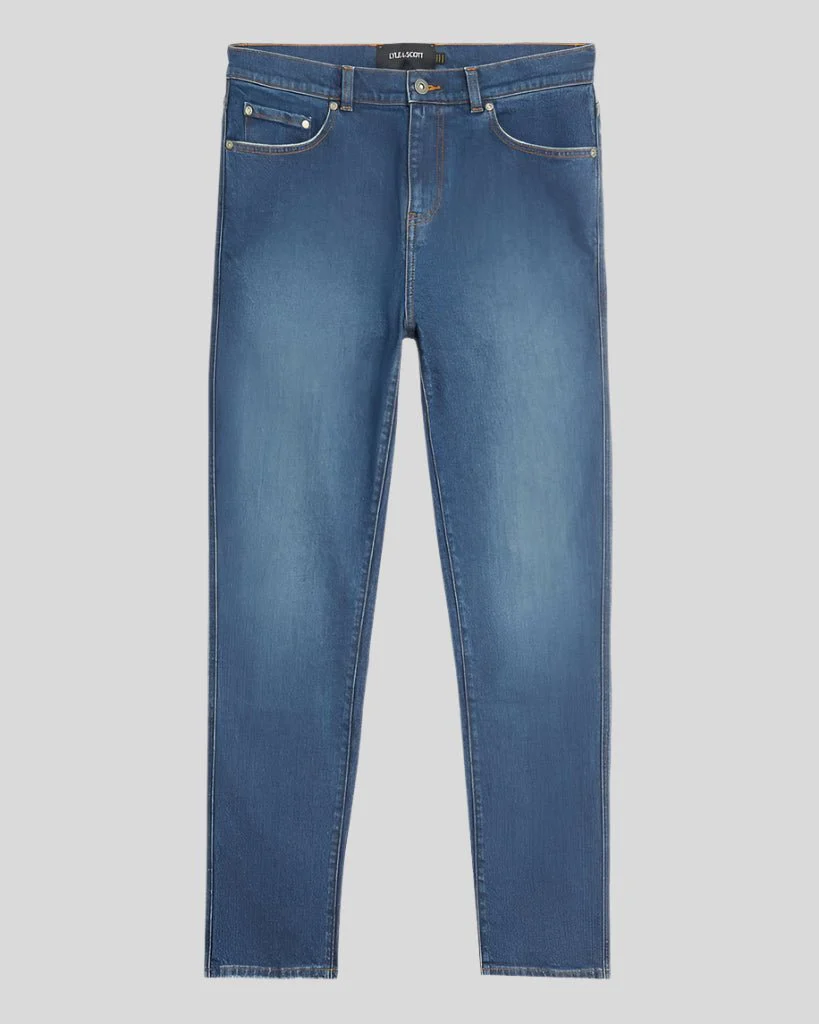 Slim Fit 5 Pocket Denim Jeans