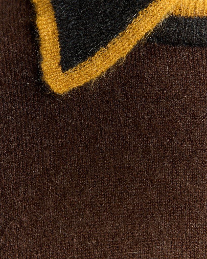 Wool Blend Collared Jumper