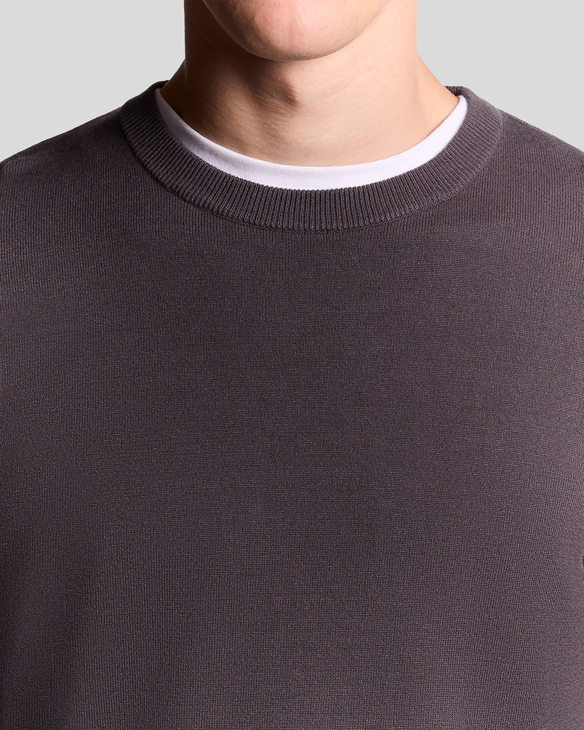 Mesh Logo Crew Neck Jumper
